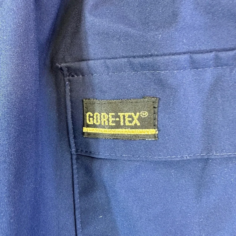 Zero Restriction Gore-Tex Rain Pants Mens Size XL Navy Blue Waterproof